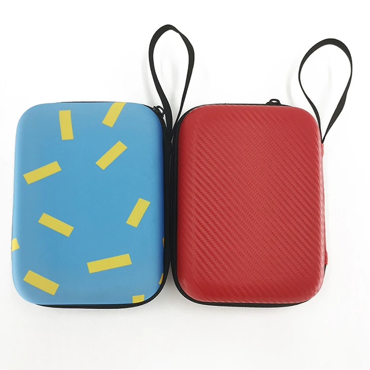Travel Hard Shell Custom Logo Carrying 2.5Inch Removable External HDD Case EVA Hard Drive Case