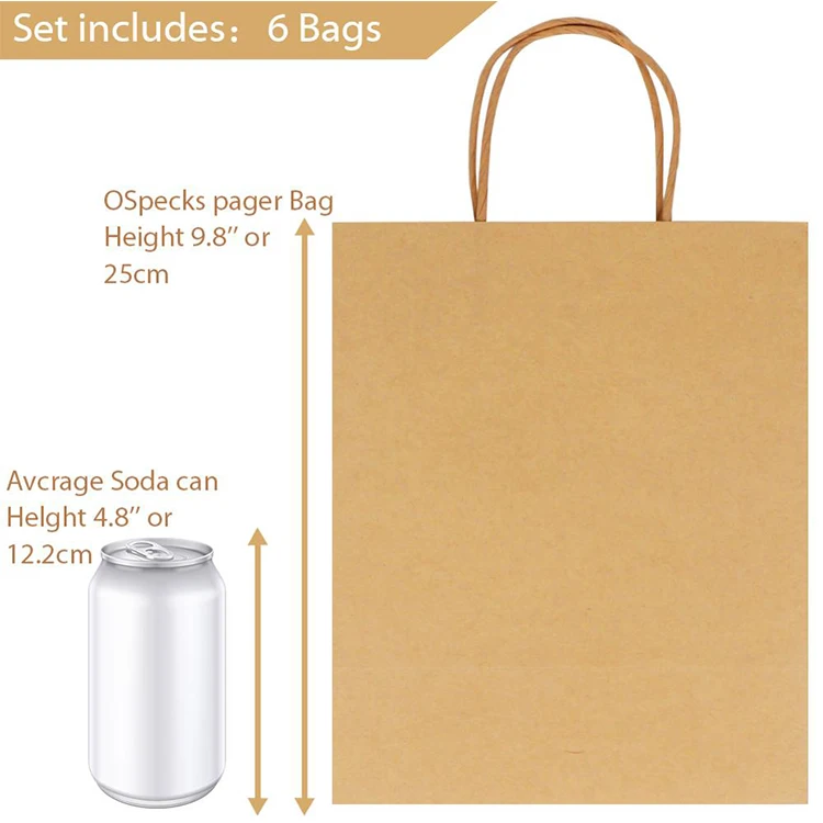 Пользовательский дизайн полноразмерная печать недорогой пустой крафт-бумажная сумка для покупок производитель бумажных сумок