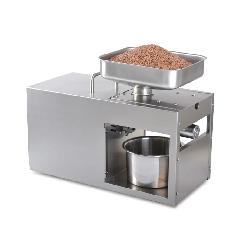 Household and commercial oil press / stainless steel automatic oil press wholesale and retail export  for peanut  price