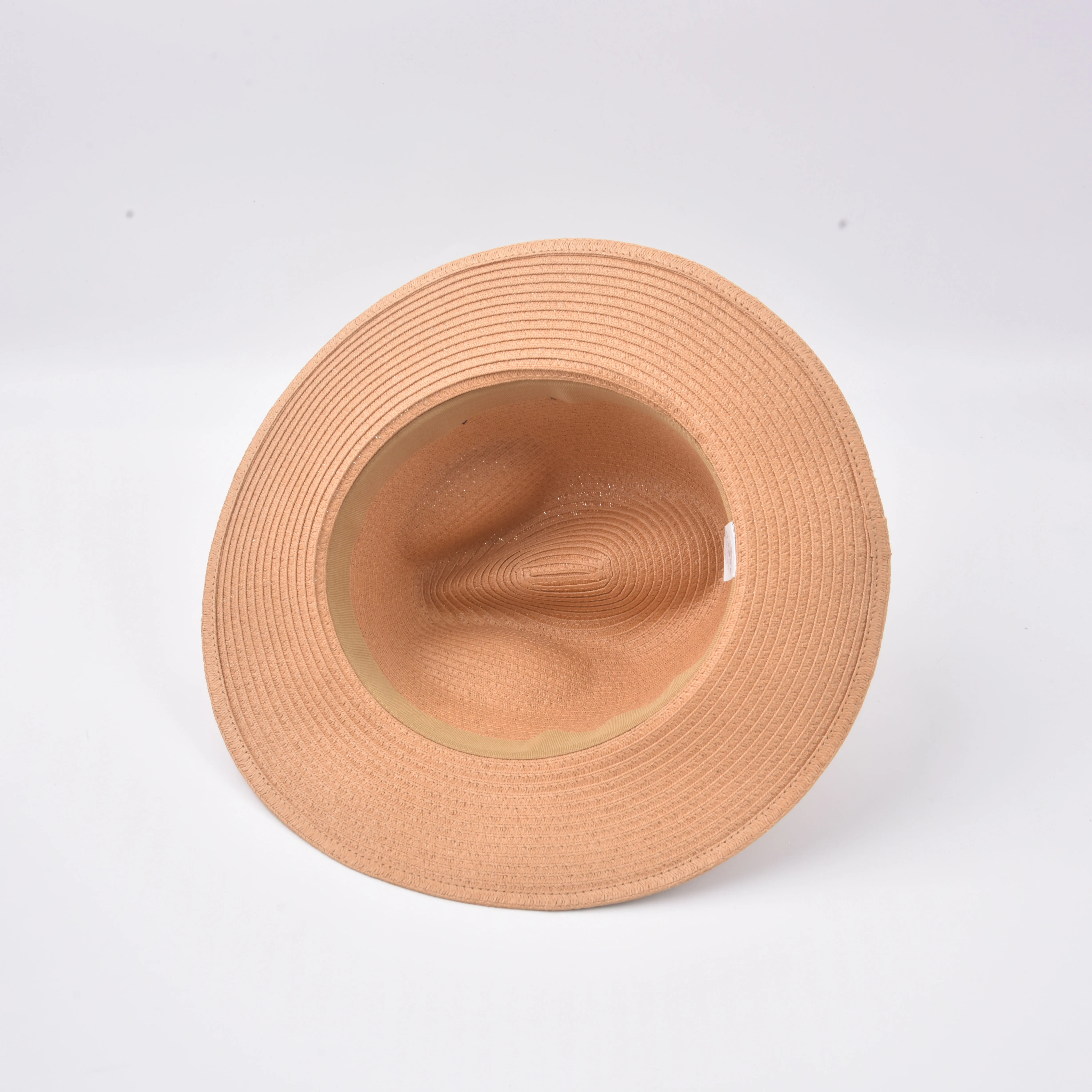 2023 соломенная шляпа в британском стиле с плоским верхом