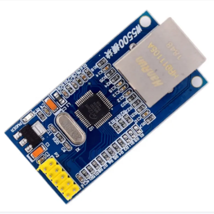 W5500 Ethernet Shield LAN Network Module Support TCP/IP 51/ STM32 Microcontroller Program With 32k Bytes SPI 3.3V/5V Over W5100