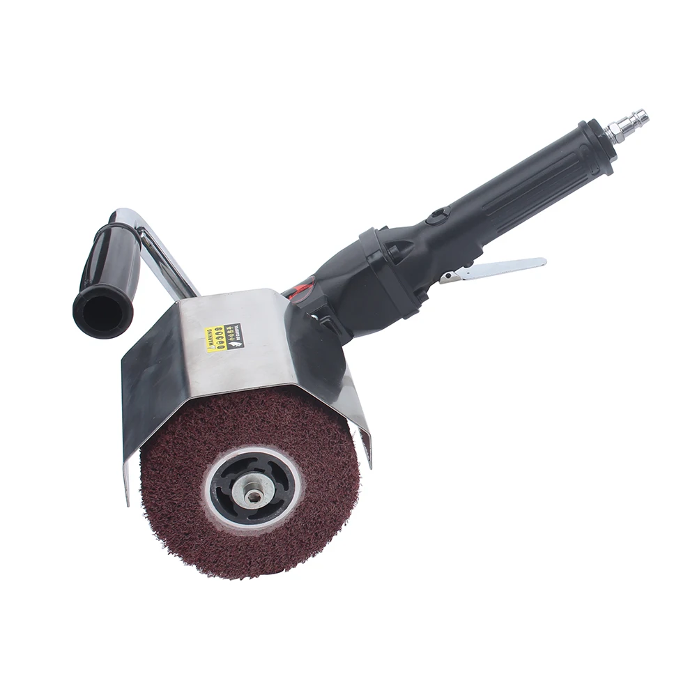 Pneumatic Metal Polishing Machine Brushing Polisher Machine 2500RPM