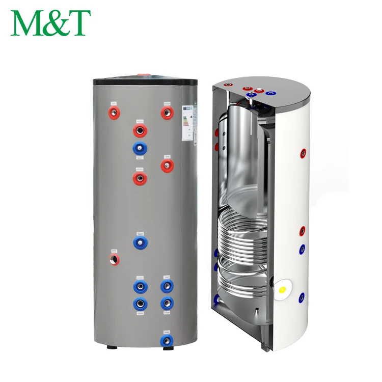 Belgium 80gallon 300l Air Source Electric Heat Pump Boilers/buffertanks Voor Warmtepompen Stainless Steel 304 Storage Water Tank