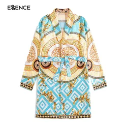 Custom Printed Design Man Bathrobes Satin Adults Mens Luxury Silk Robes