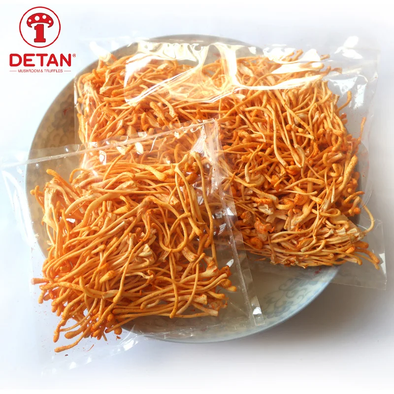 DETAN wholesale High quality Organic dried cordyceps militaris mushroom