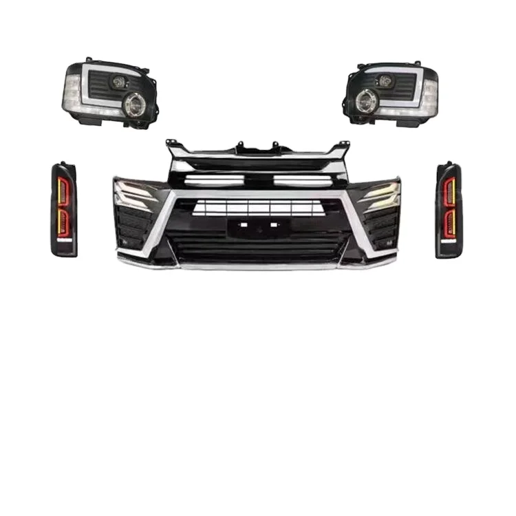 YORGA Hiace 200 4x4 parts Front Bumper Modify Body kits for HIACE 2016-2022