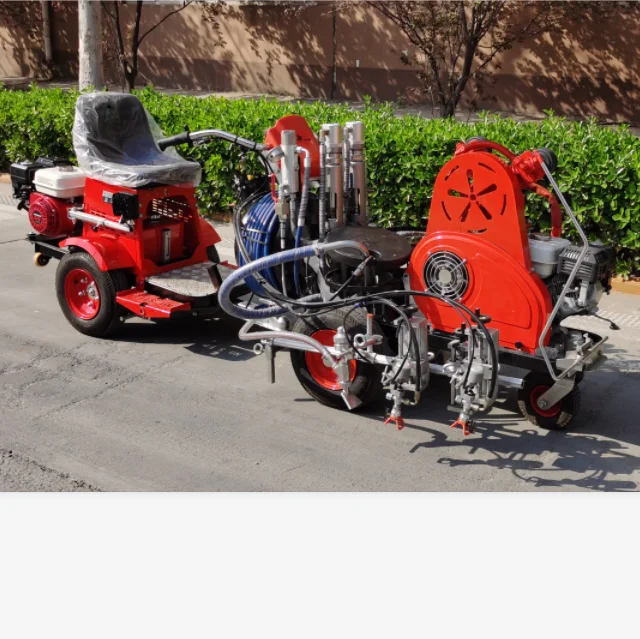 Cold paint and Cold Plastic Airless Spraying Road Marking Machine