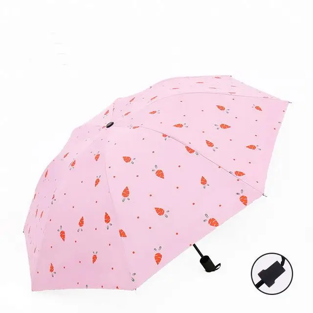 Ready To Ship High Quality Portable Manual Paraguas 3 Folding
