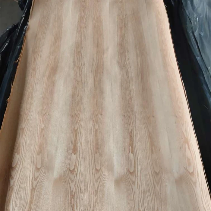 customized 1280x2500mm 2500x640mm decorative Red oak veneer  for fancy plywood