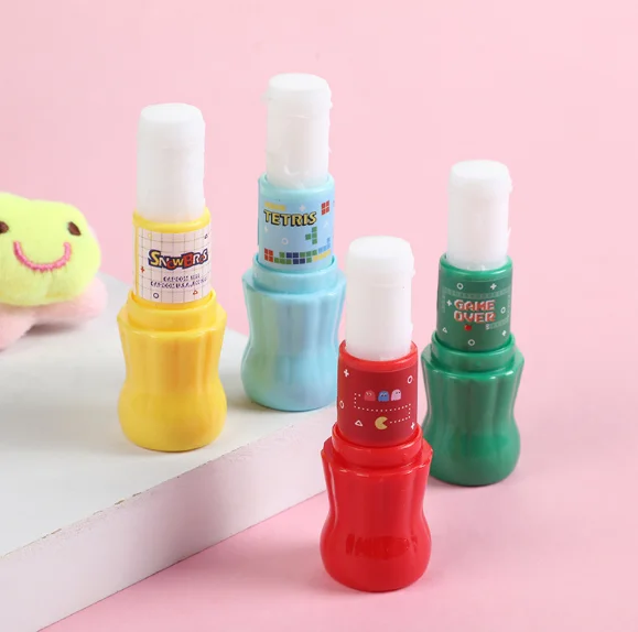 Cute creative cola kawaii shape washable school white glue PVA stick craft art scrapbooking permanent solid
