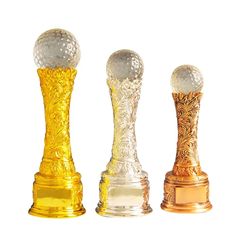 Wholesale resin american football trophies billiard tournament trophy snooker trophy