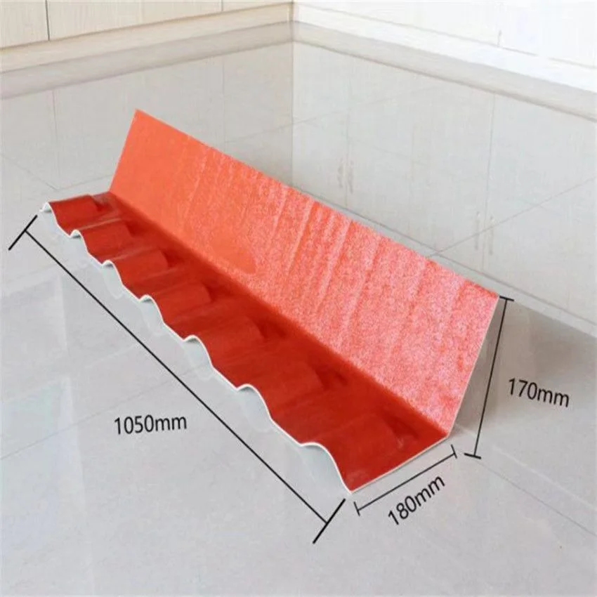 China factory sound proof plastic upvc sheet ASA resin roof tile