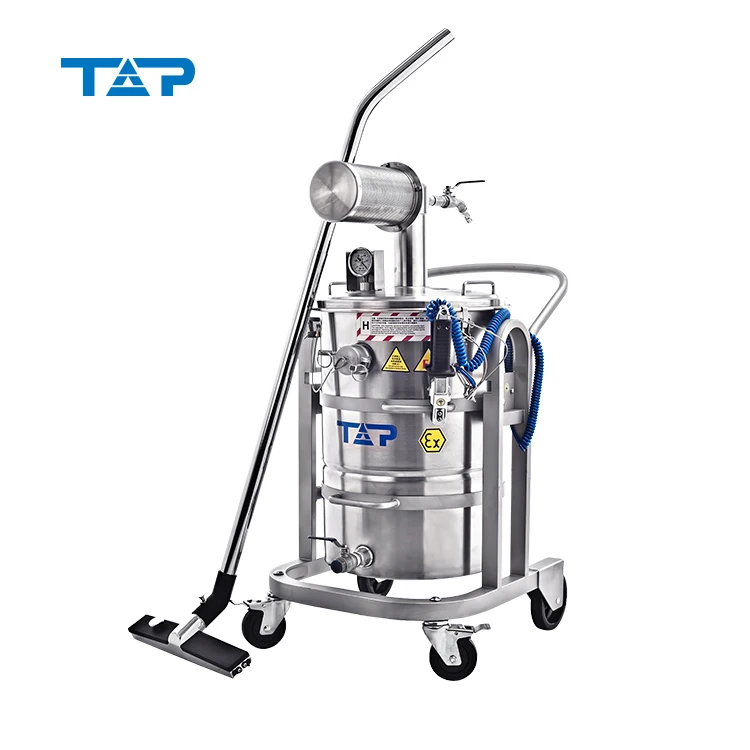 TOP TEX1 Series SUS 304 Dry Wet Industrial Explosion Proof Vacuum Cleaner for Zone 1 Zone 21
