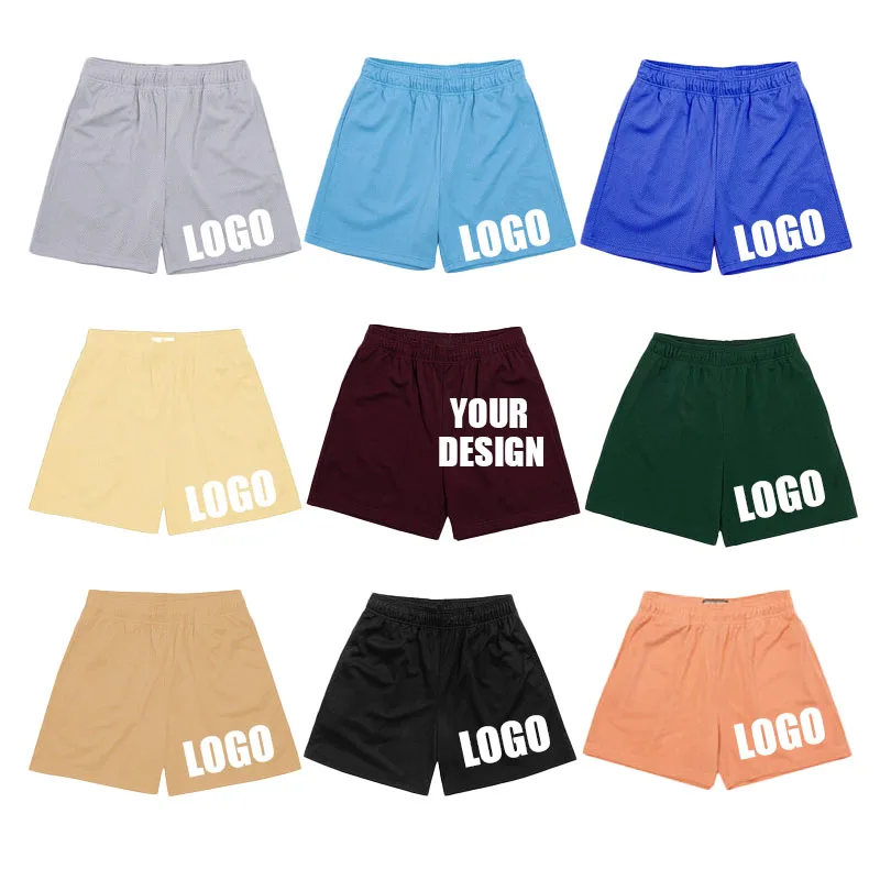 Custom Mesh Shorts for Men Basketball Running Sports High Quality Bulk Wholesale Design
