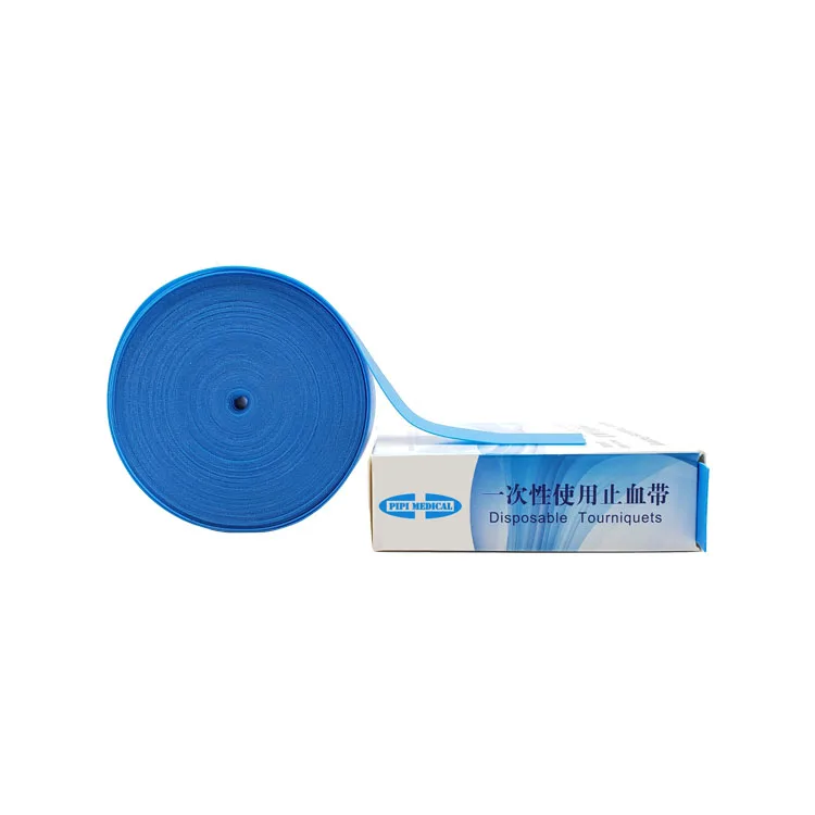 Hot selling TPE Disposable Medical tourniquet for blood collection