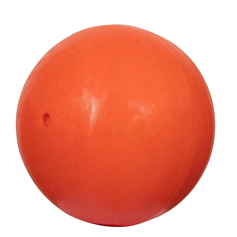 400mm Diameter Through-hole Foam Filled Floating PE Material Water Ball Buoy