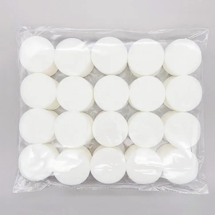 Экологичные круглые ватные тампоны из чистого хлопка для снятия макияжа