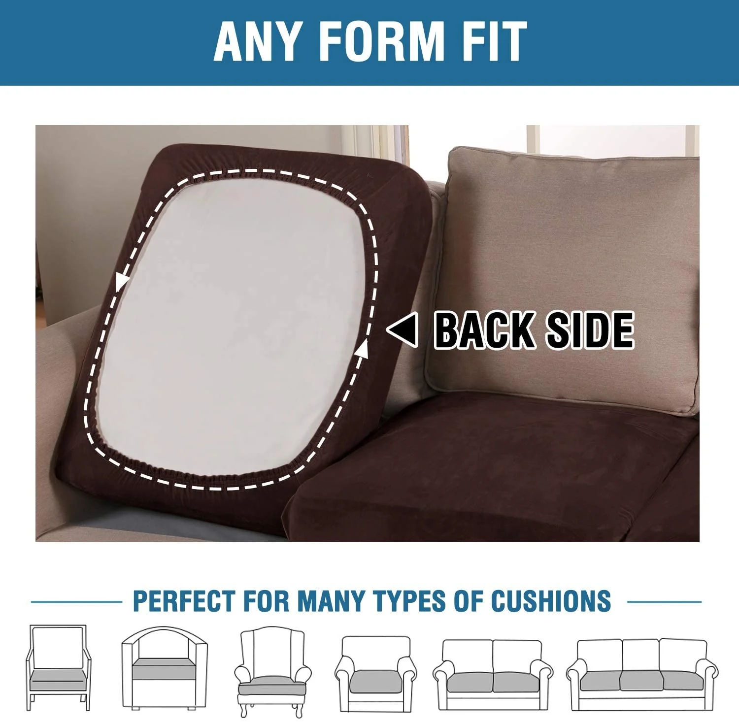 New Designs Waterproof Quilted Sofa Covers For Kids Anti-slip Couch Protector 1/2/3 Seat Sofa Cover
