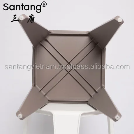 Modern new design dining room furniture full plastic chair with best price