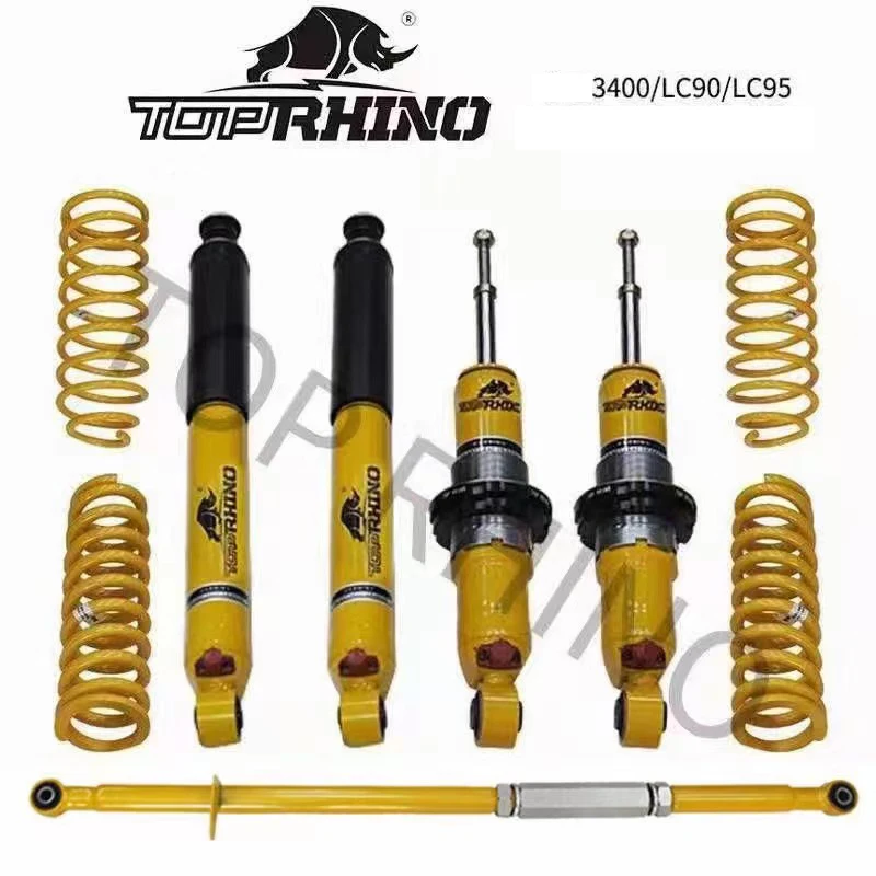 0- 2 inch compression and spring back adjustable gas suspension shock absorber for Land Cruiser LC70 LC90 LC100 Prado 120 150