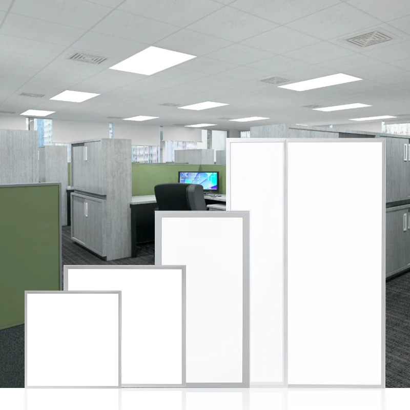 office indoor lighting square recessed 60x60 30x60 60x120 30x120 ultra thin led lamp panel light