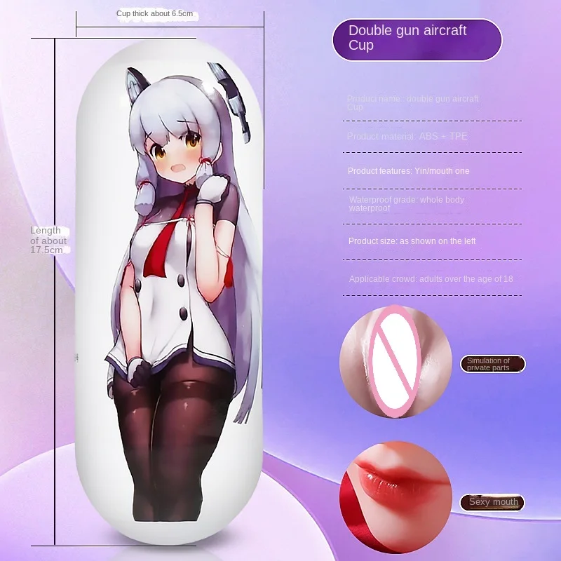 Male Masturbators Flexibility Pocket Pussy Toy with 3D Realistic Girl Textured Genitals and Tight Anus Sex Stroker