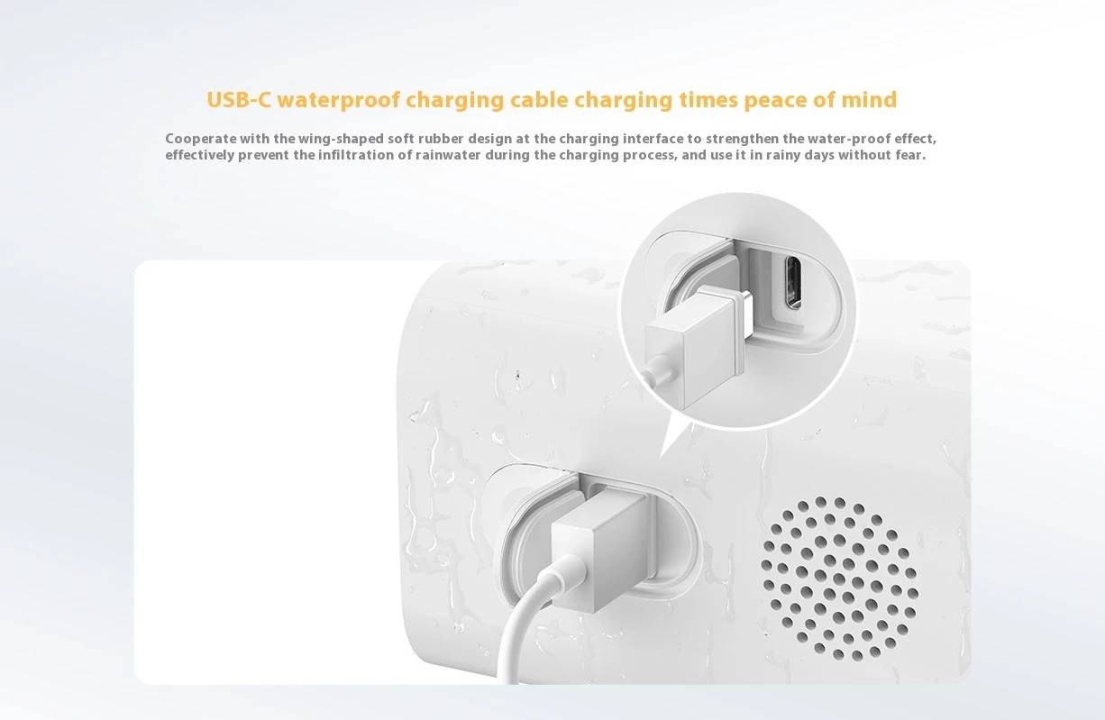 Xiaomi Camera Solar Panel Usb 5w Light Powered Long Range MJSXJ09BY