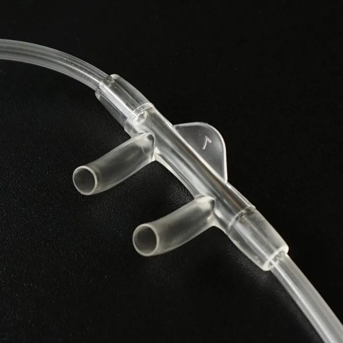 Manufacture colored infant and adult PVC nasal oxygen cannula tube sizes
