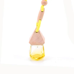 New Design Glass Hanging Lanyard Unique Car Perfume Diffuser Bottle