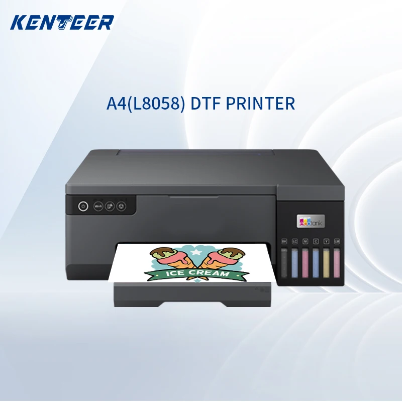 Hot sale 6 color dtf a3 printer creativity l1800 A4 automatic Desktop dtf printer a3 usa for L805/L8058