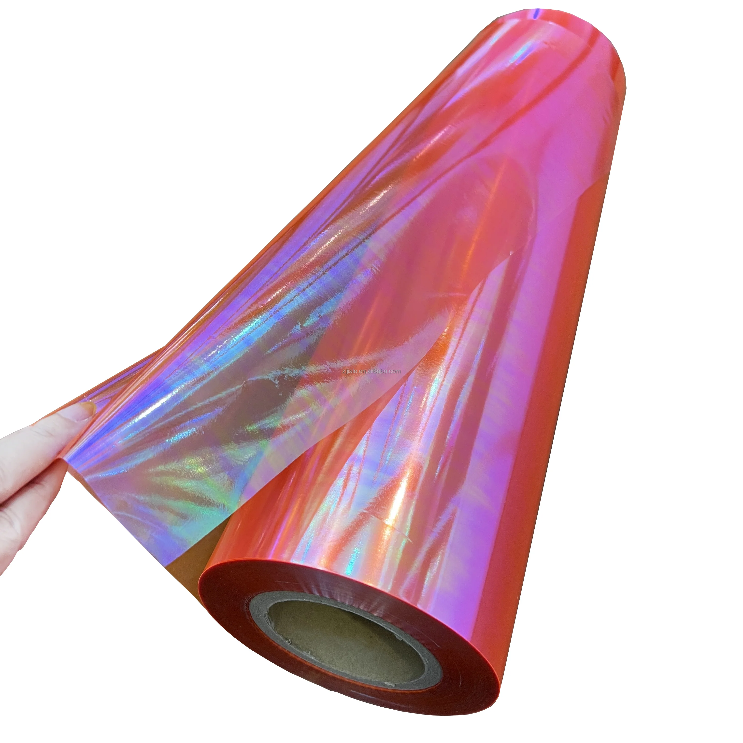 32 Micron PET Rainbow Film Soft Translucent for Industrial Craft Use Laminated Shining Film