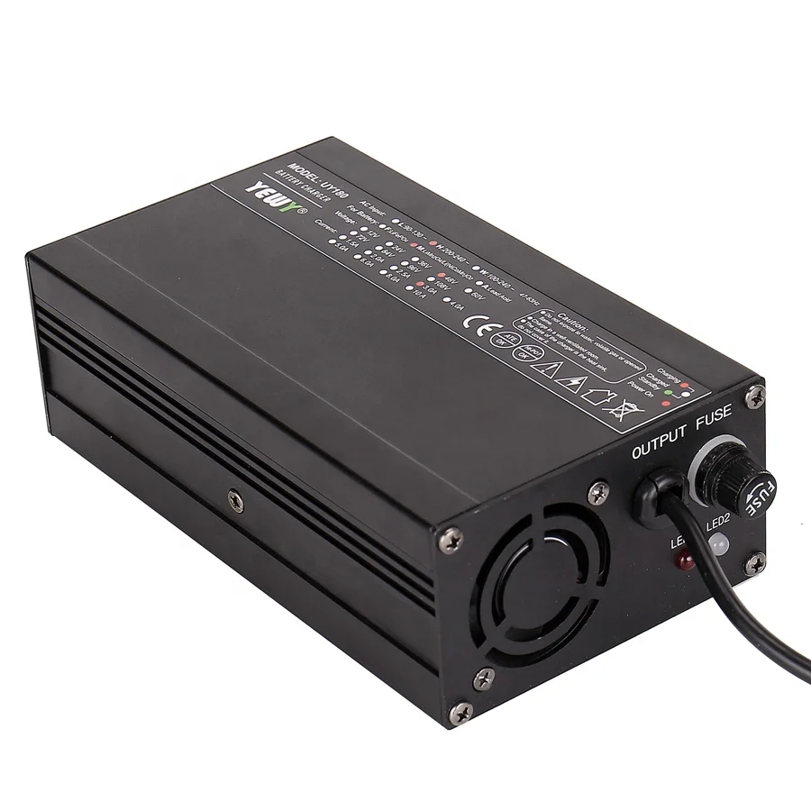 CE Certification UY180 Charger E-bike Bicycle Scooter Wheelchair Battery Charger 48v 36v 24v 12v 3a 4a 5a 8a Electric 24 Months