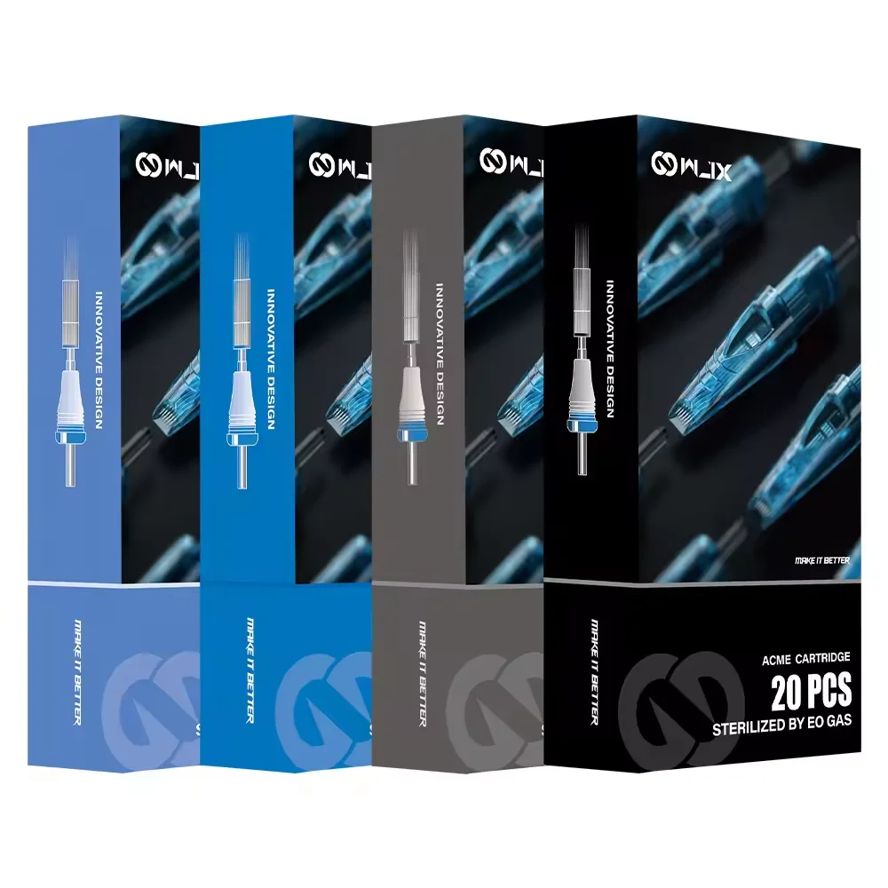 Dragonhawk WJX 5rl Tattoo Needles Cartridges Disposable Microblading Permanent Makeup Needle