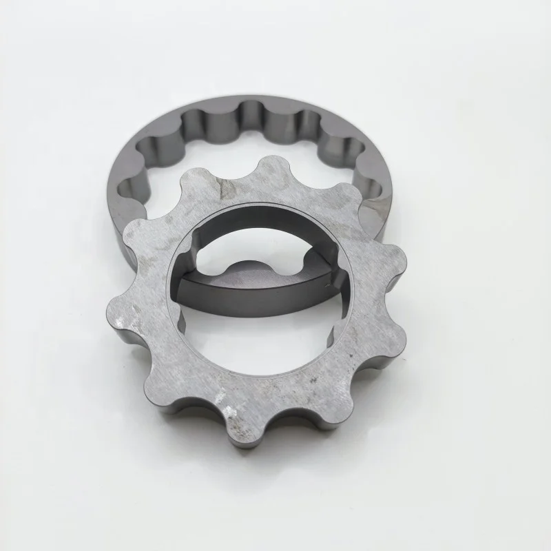 OEM billet 6061-T6 XR6 BA BF FG 4.0 Barra oil pump gears with backing plate