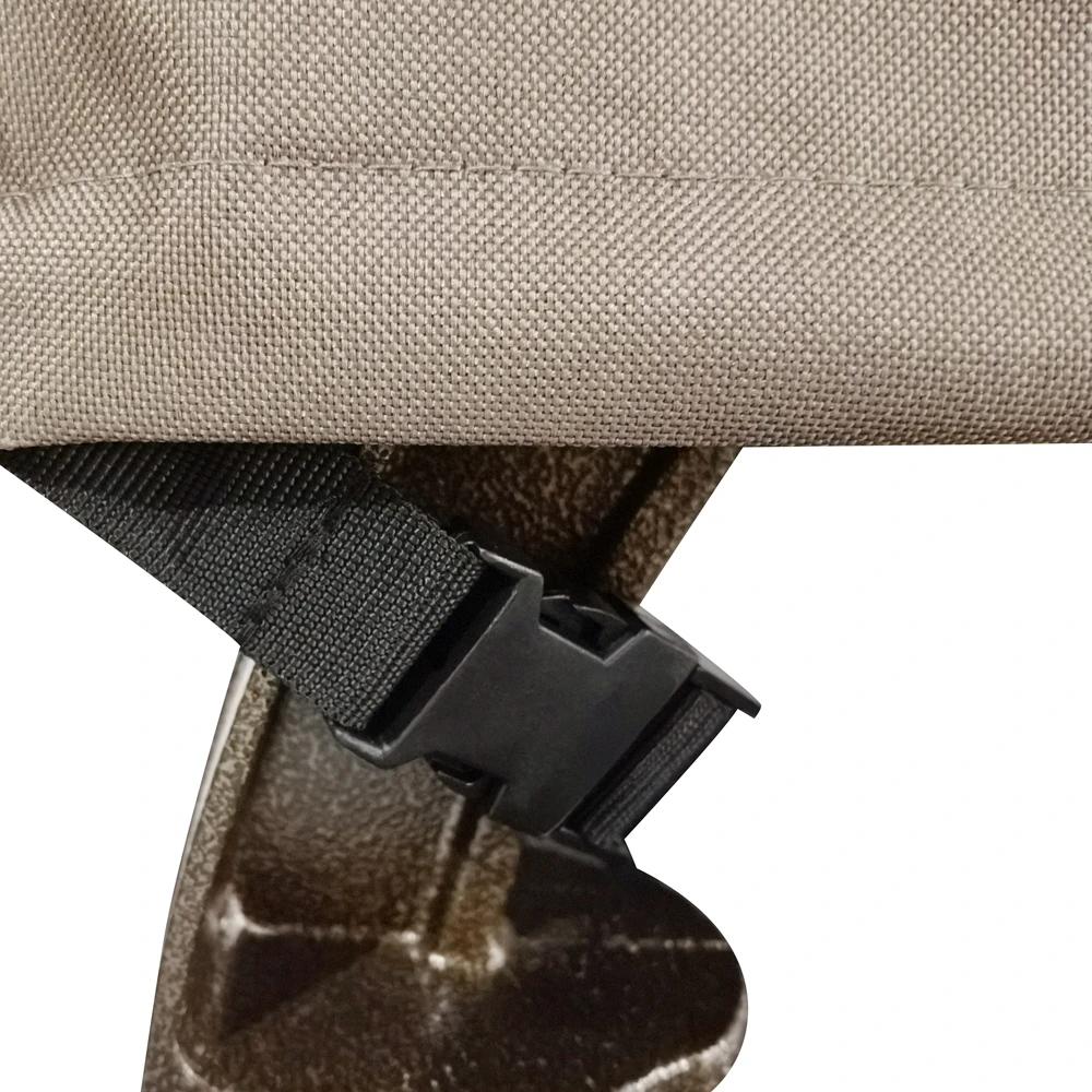 Durable material UV protected polyester waterproof patio 3 chair/ bench cover