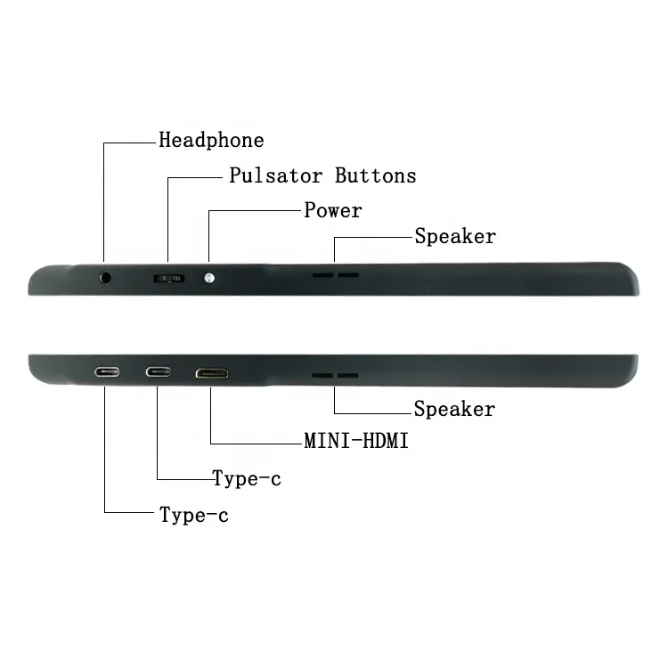  FHD 13 3 дюймовый сенсорный экран портативный монитор с USB C/HD Вход 1080P светодиодный игровой для ноутбука ps4