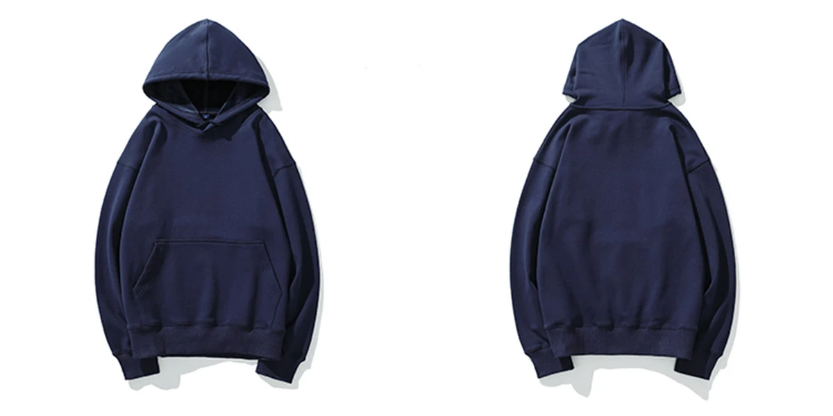 2022 Wholesale custom letter printing french terry fabric 450gsm hoodies with string cotton heavyweight oversized hoodie men