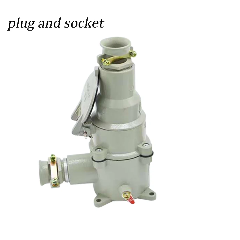 2020 IP 65 for gas oil  chemical environment 32A 4pin aluminum explosion proof Plug & Socket