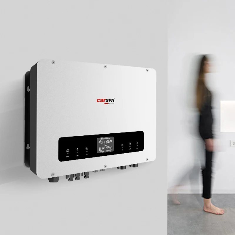 Carspa high voltage three phase hybrid inverter 4KW 5KW 6KW 8KW 10KW 12KW home energy storage system inverter