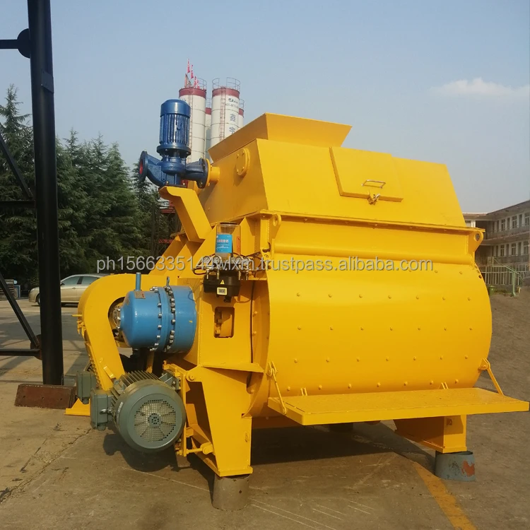 Concrete machinery mixer JS series concrete mixer JS1000 JS1500 cement mixer