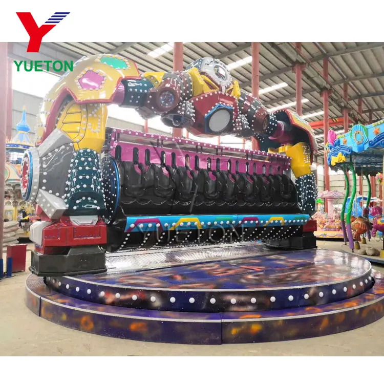 Import From China Amusement Park Games Kids Attraction Funfair Equipment Crazy Wave Mini Miami Rides For Sale