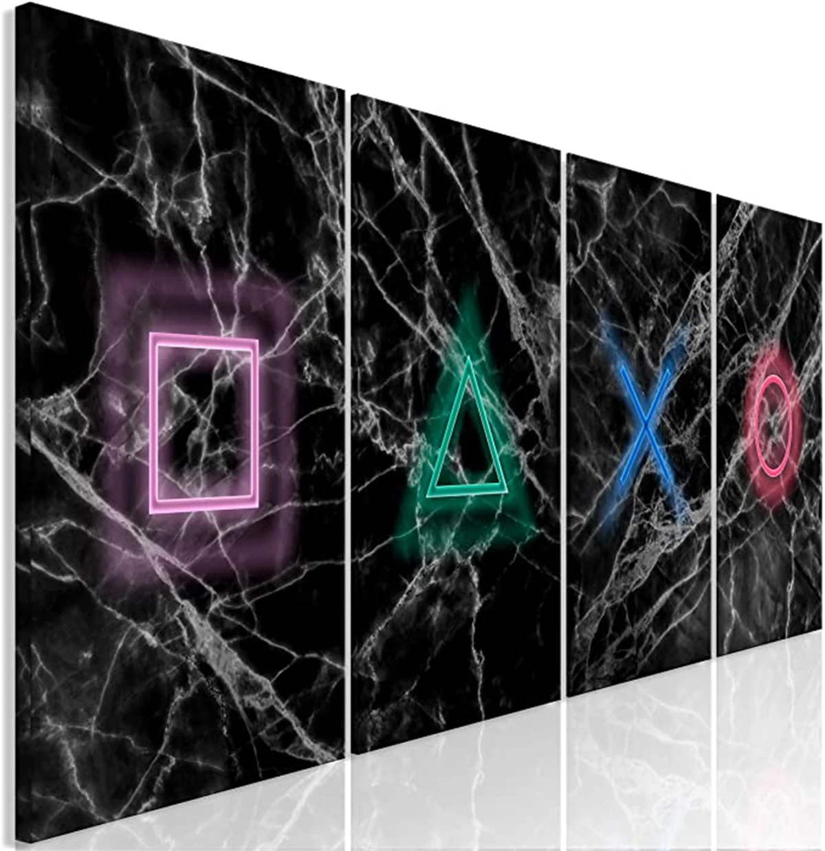 Pictures For Gamers Game Console Wall Art Poster And Print Modern Canvas Wall Art Abstract Painting