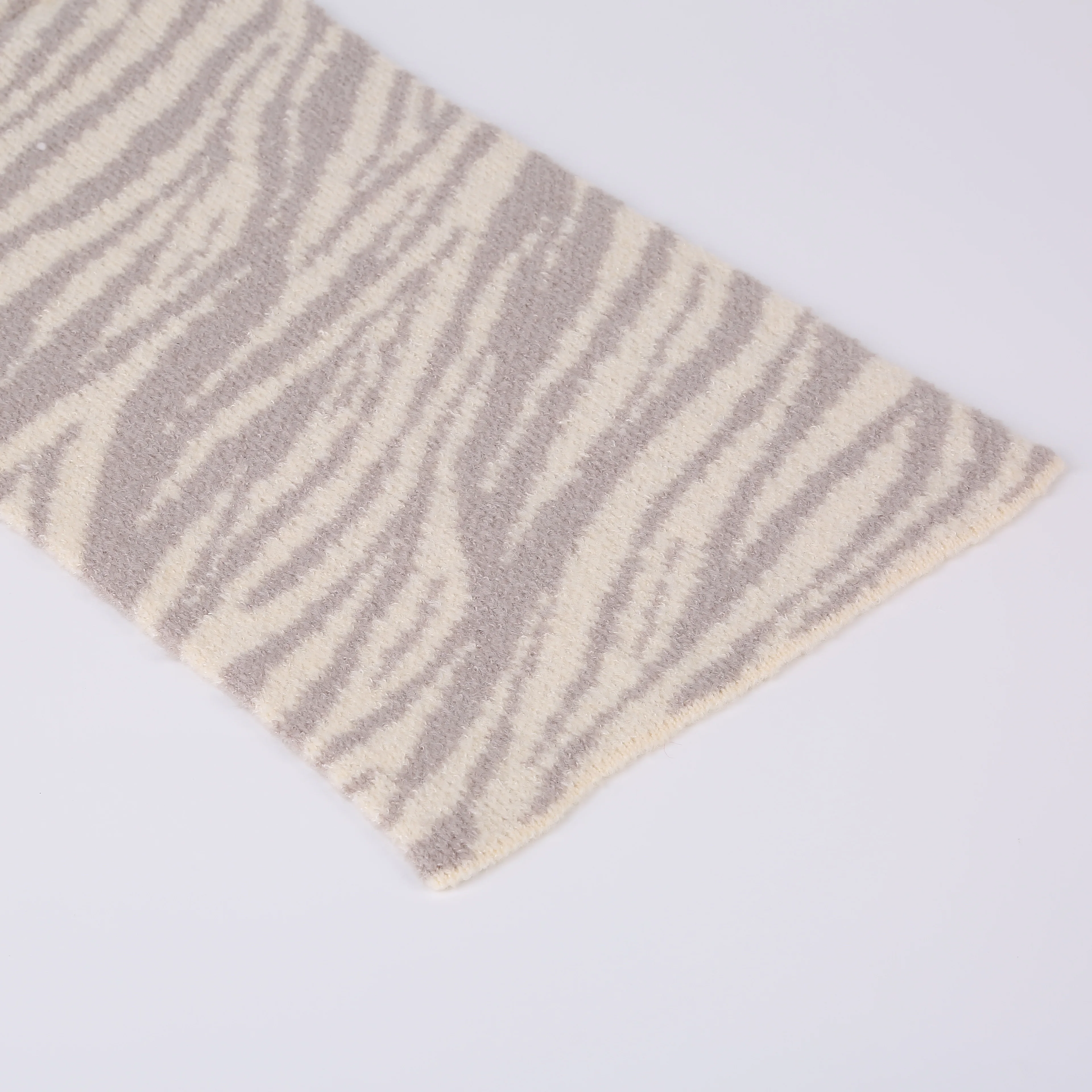 Zebra Pattern Scarf With Free Custom Sample Warm Luxury Knitted Fitted Candy Colors Winter Fashion Designer Women  Scarves