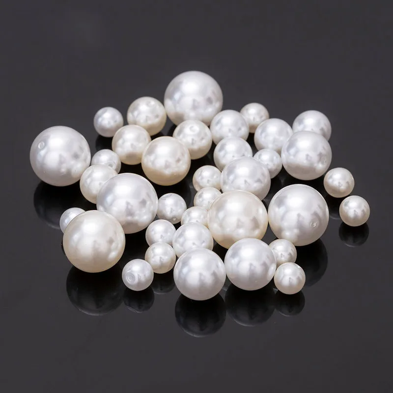 loose pearl free shipping yiwu pearl discount mixed cheap white artificial imitation pearl jewelry
