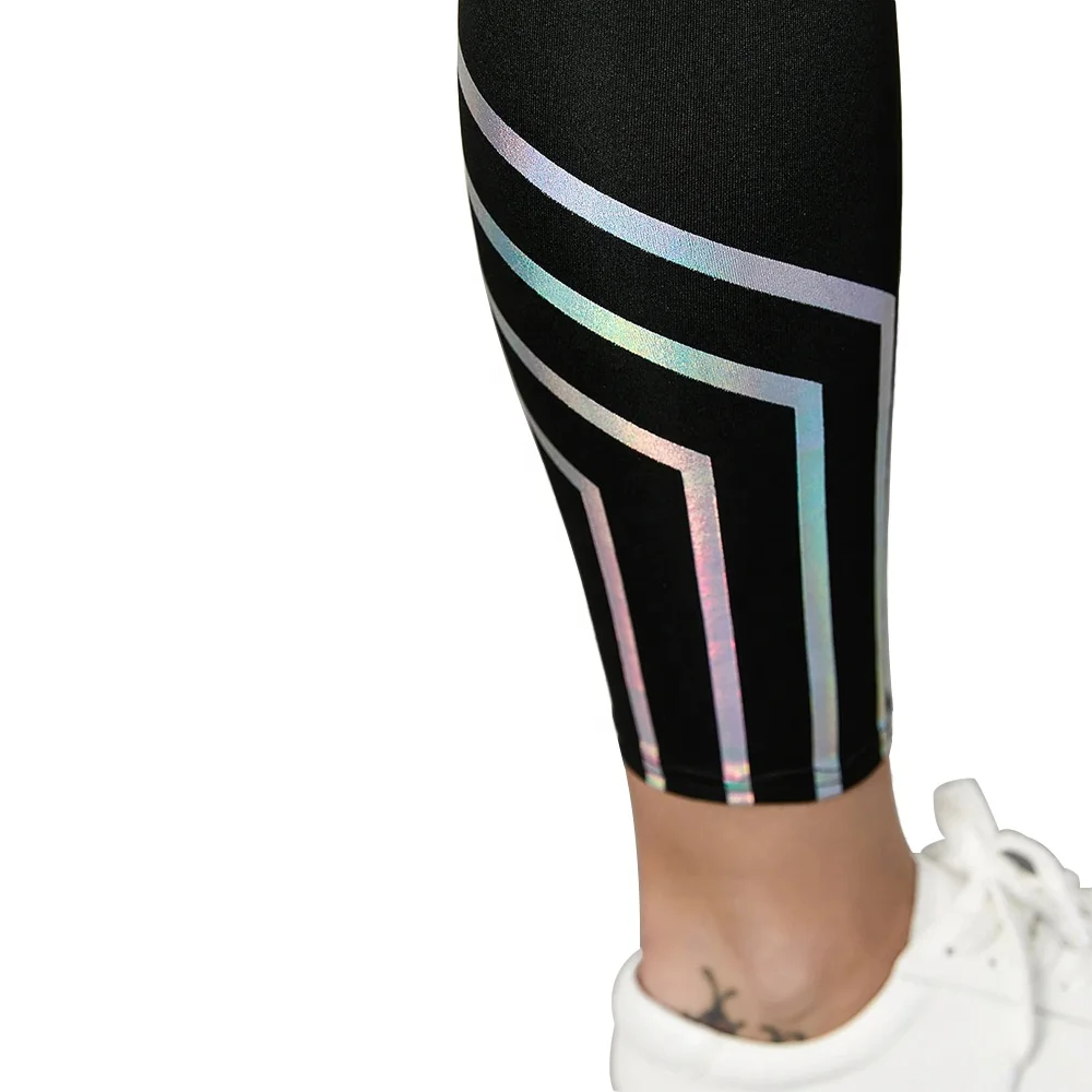 Леггинсы для фитнеса и йоги с высокой талией эффектом пуш-ап