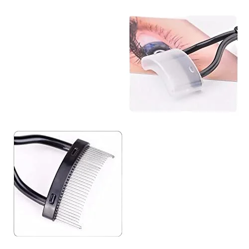 Wholesale Mascara Beauty Eyelash Comb Tools Foldable Easy Clean Eyelash Separator Comb Lash Definer with Foundation Comb
