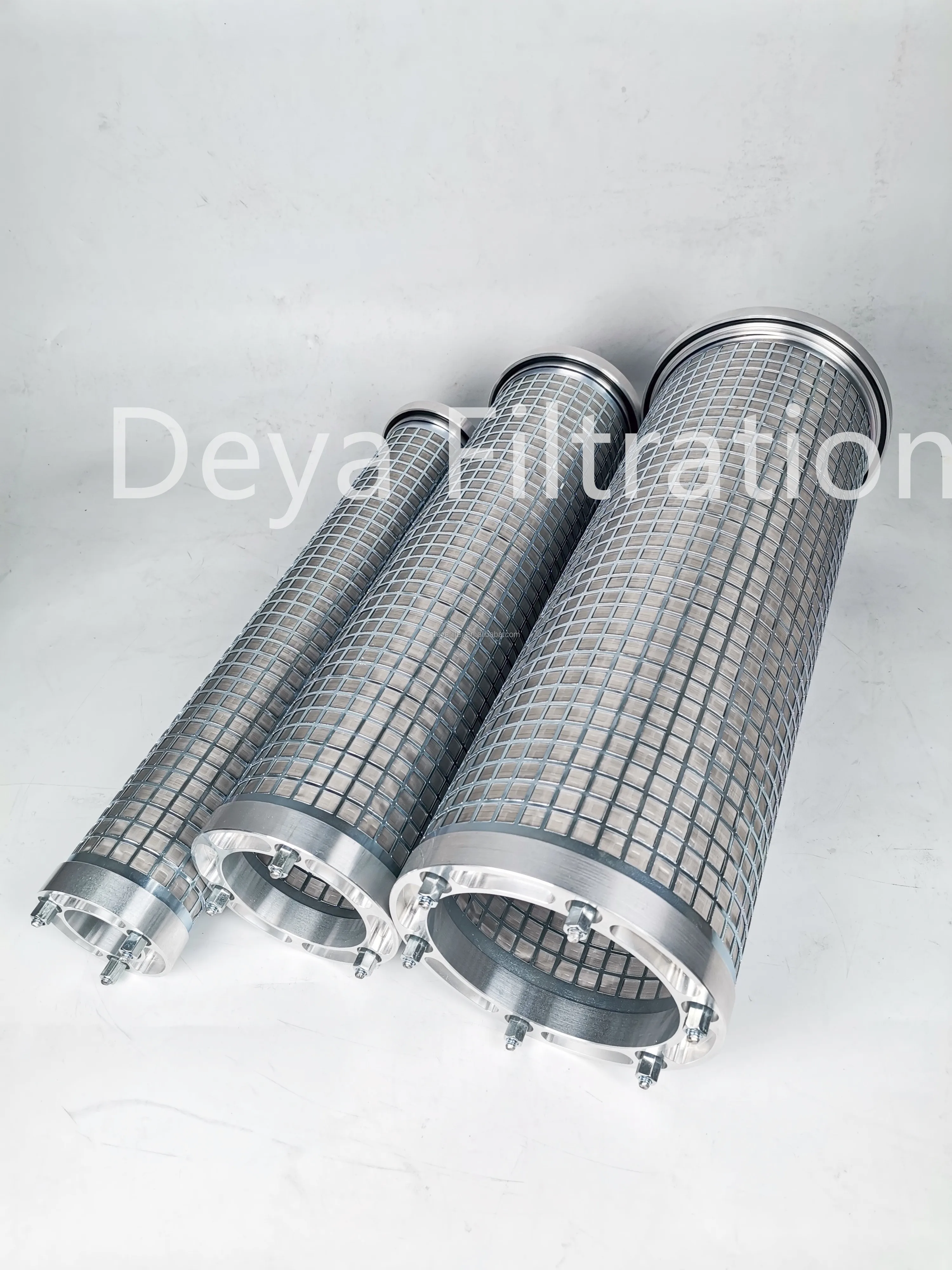 SLQ05X25 stainless steel three layer oil filter element for beijing power vertical coal mill oil filtration