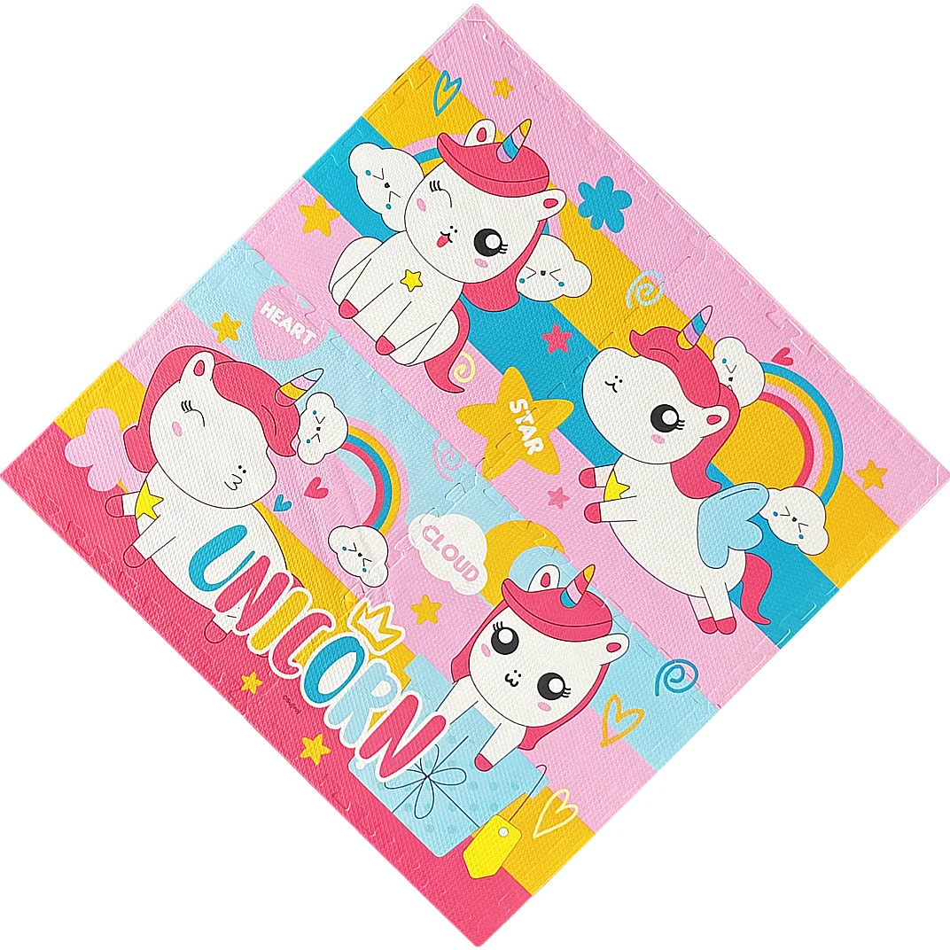 Kids Eva Foam Puzzle Floor Play Mat Baby Tatami Kids Puzzle Animal Waterproof Kids Playmats Puzzle Eva Foam Mat