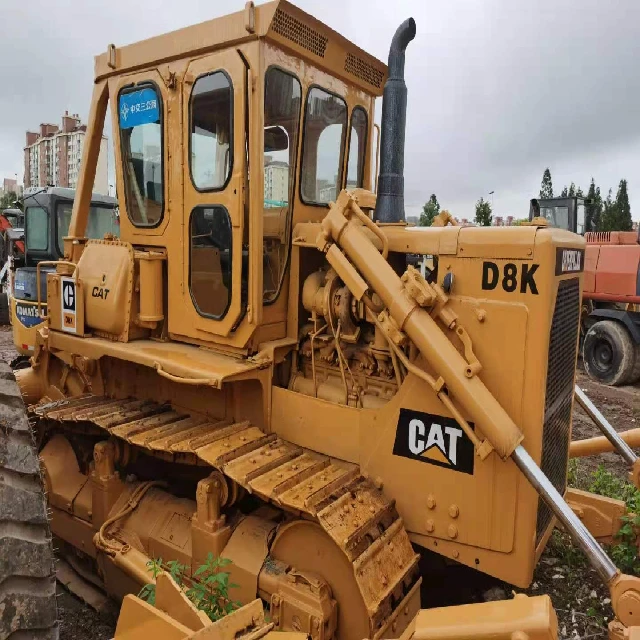 Used cat D8K crawler bulldozer for sale cheap price high quality tracked heavy large dozer