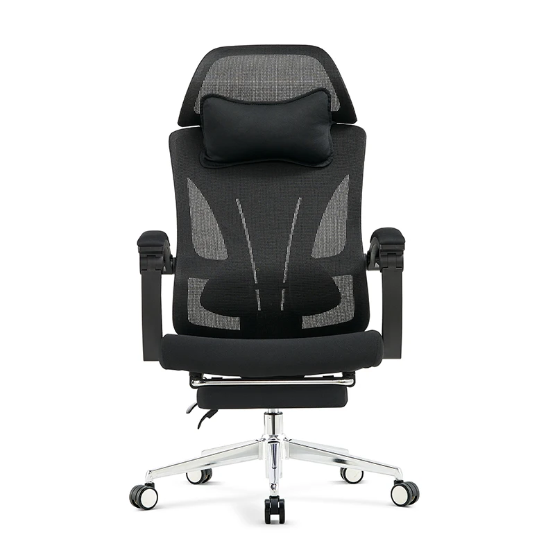 Mesh Executive Office Chair Adjustable Ergonomic Reclining Chair with Footrest and Headrest